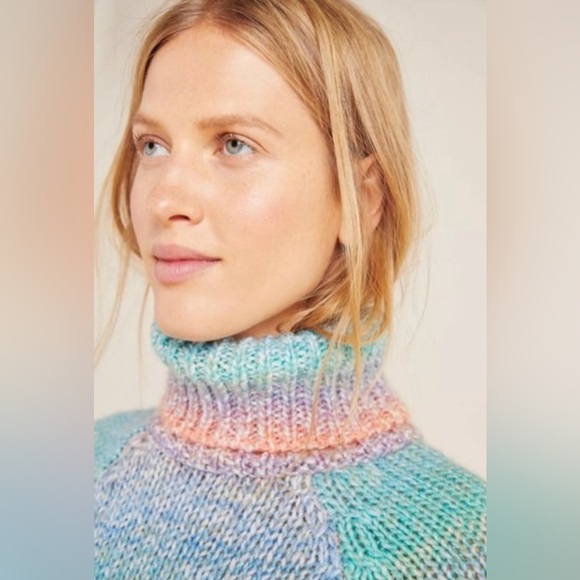 Anthropologie T.la Rainbow Sweater - Picture 3 of 8